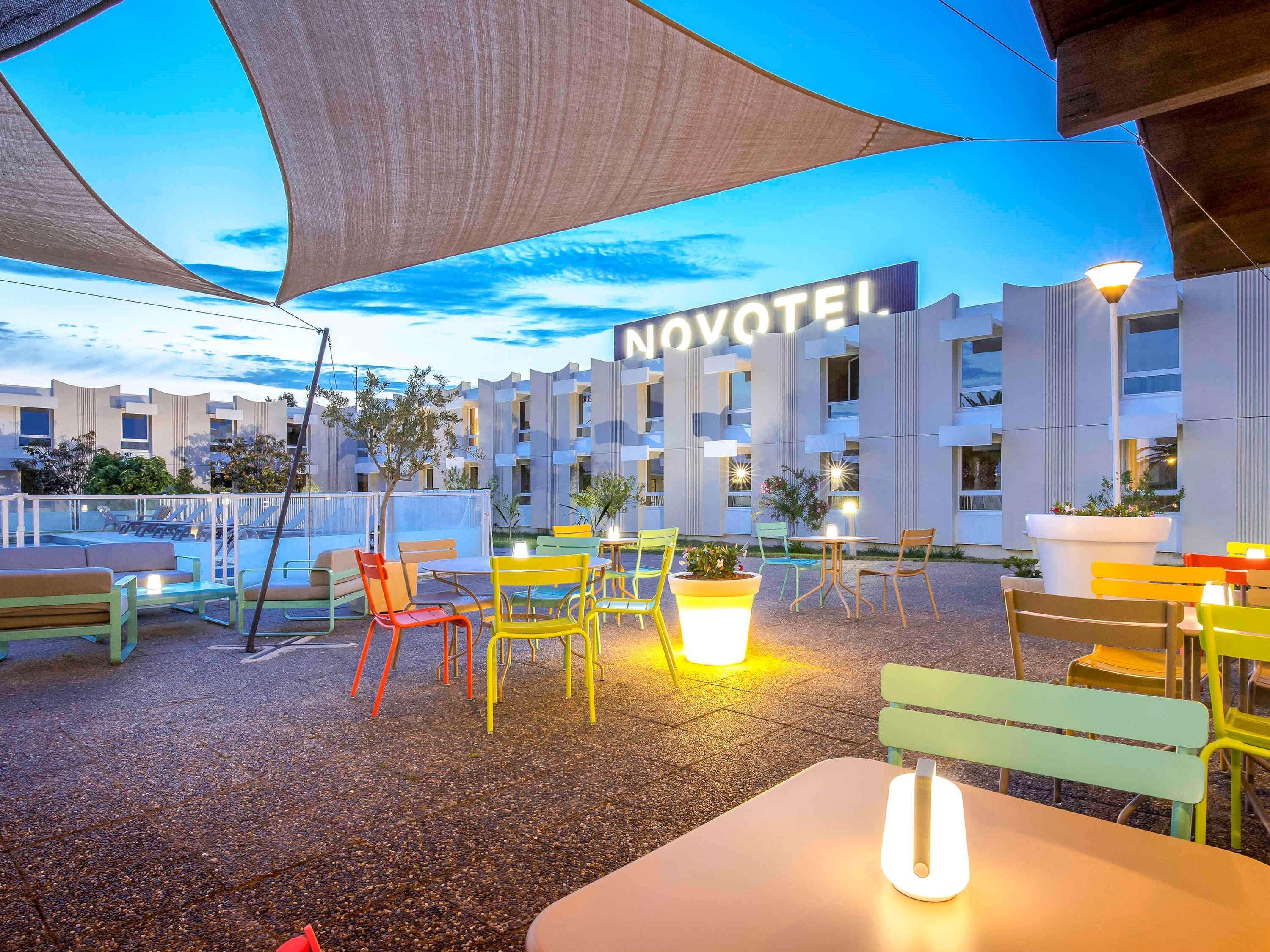 Novotel Perpignan Rivesaltes Bagian luar foto